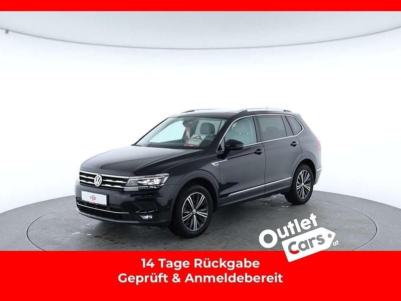 Schwarz Gebraucht 2019 VW Tiguan Allspace Highline SUV | € 32.590 (Etwas zu teuer) - Bild 1/4