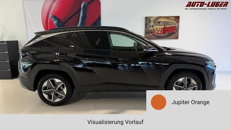 Neu Hyundai Tucson GO! 159 PS (116 kW) 2025 Jupiter orange metallic SUV