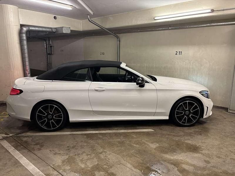 Gebraucht Mercedes C300 AMG line 258 PS (189 kW) 2020 Weiß Cabrio
