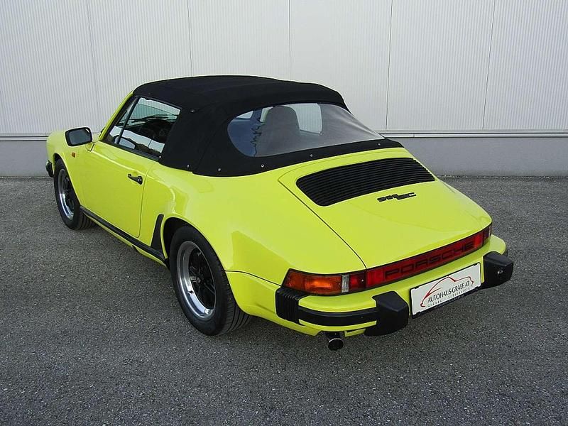 Gebraucht Porsche 911SC 179 PS (131 kW) 1983 Gelb Cabrio