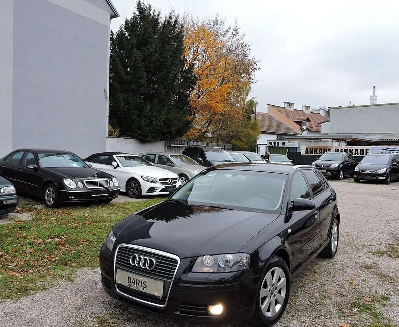 Gebraucht Audi A3 Ambiente 105 PS (77 kW) 2007 Schwarz Kleinwagen