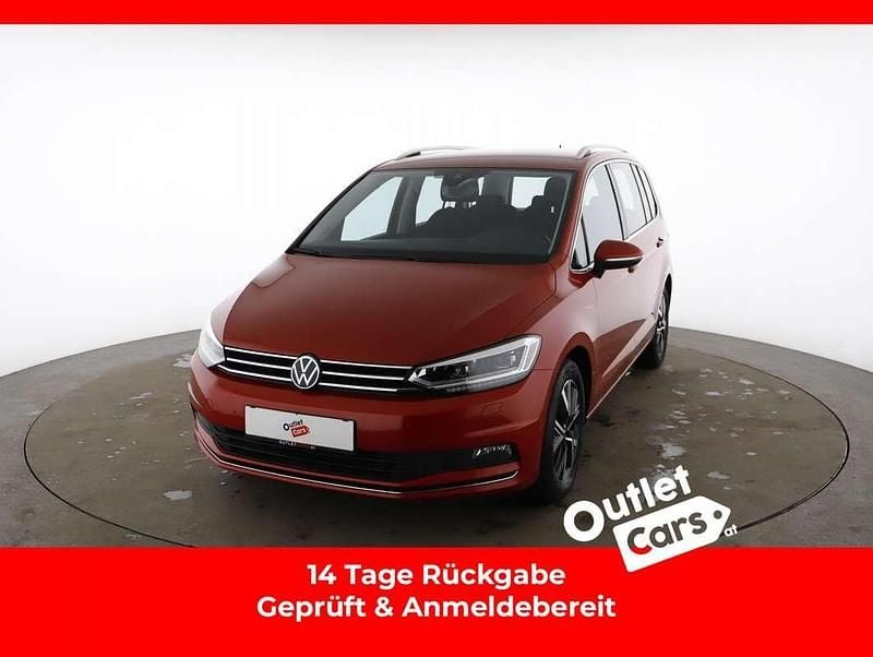 Gebraucht VW Touran Highline 150 PS (110 kW) 2022 Dunkelrot  metallic Van / Kleinbus