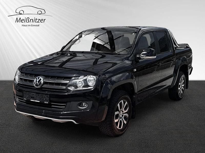 Schwarz metallicperleffektno Gebraucht 2014 VW Amarok Canyon Abholung | € 21.590 - Bild 1/4