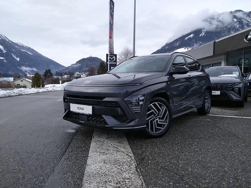 Gebraucht Hyundai Kona N Line 120 PS (88 kW) 2023 Grau SUV