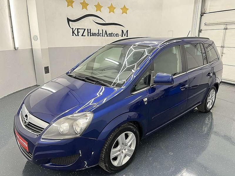 Gebraucht Opel Zafira 120 PS (88 kW) 2010 Blau Van / Kleinbus