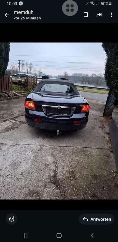 Gebraucht Chrysler Sebring Cabriolet 203 PS (149 kW) 2002 Cabrio
