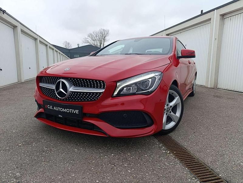 Gebraucht Mercedes CLA180 AMG line 122 PS (89 kW) 2017 Rot Limousine