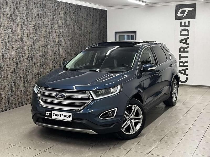 Gebraucht Ford Edge Titanium 211 PS (155 kW) 2016 Blau SUV