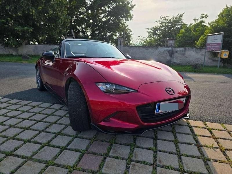 Rot Gebraucht 2021 Mazda MX5 Cabrio | € 29.000 (Fairer Preis) - Bild 1/4