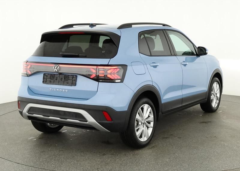 Neu VW T-Cross Life 116 PS (85 kW) 2025 Blau SUV