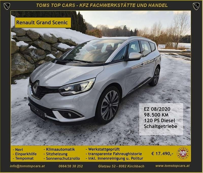 Grau Gebraucht 2020 Renault Grand Scénic IV Van / Kleinbus | € 17.490 (Fairer Preis) - Bild 1/4
