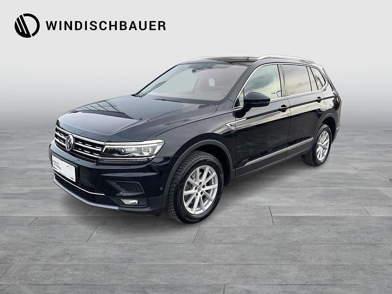 Gebraucht VW Tiguan Allspace 150 PS (110 kW) 2019 Schwarz  metallicperleffektno SUV