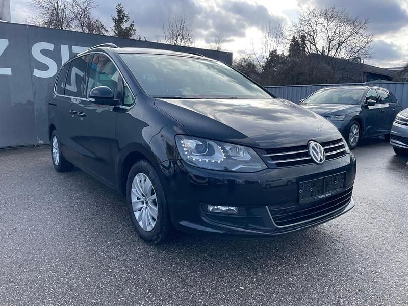 Gebraucht VW Sharan Business 150 PS (110 kW) 2016 Schwarz Van / Kleinbus