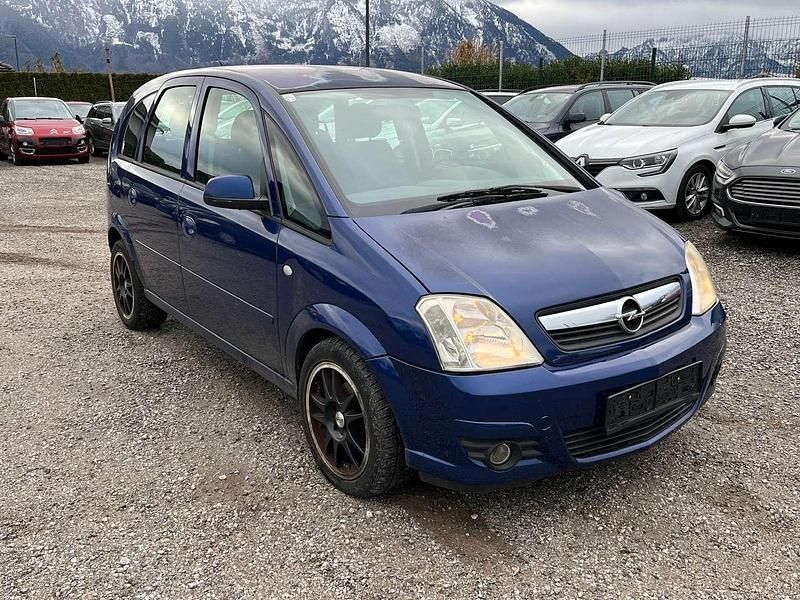 Blau Gebraucht 2006 Opel Meriva Van / Kleinbus | € 1.100 (Guter Preis) - Bild 1/4
