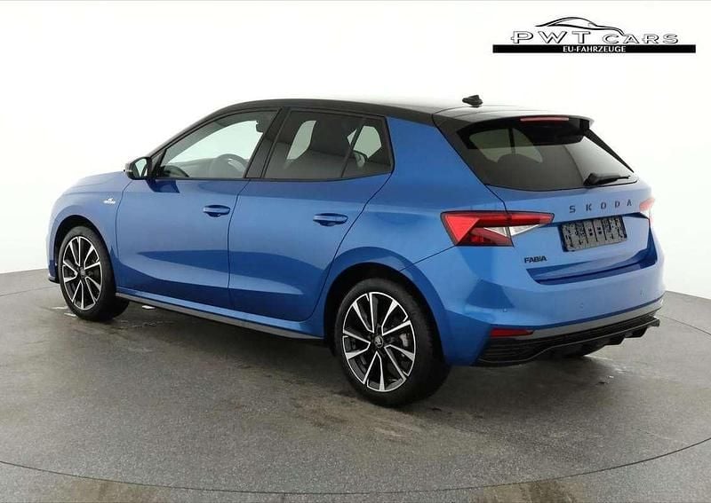 Neu Skoda Fabia Monte Carlo 116 PS (85 kW) 2025 Blau Limousine