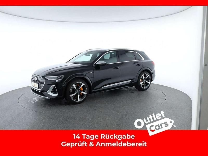 Gebraucht Audi e-tron Basis 369 kW (503 PS) 2021 Schwarz SUV