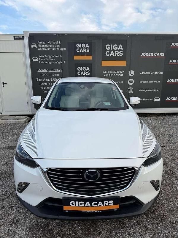 Gebraucht Mazda CX-3 Sports-Line 105 PS (77 kW) 2015 Weiß SUV