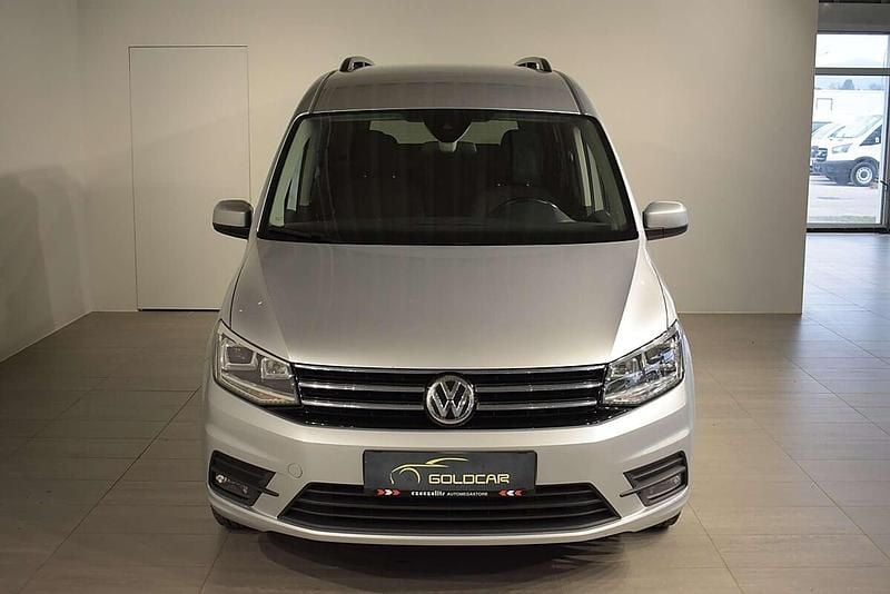 Gebraucht VW Caddy Maxi Comfortline 150 PS (110 kW) 2018 Silber Van / Kleinbus