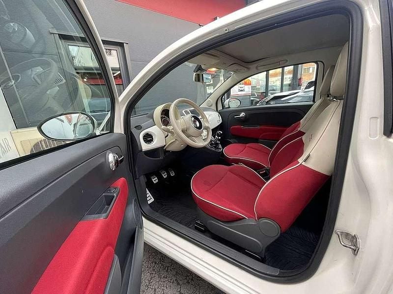 Gebraucht Fiat 500 Lounge 69 PS (50 kW) 2010 Weiß Cabrio