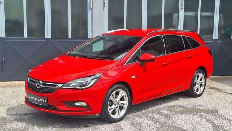 Rot Gebraucht 2016 Opel Astra Dynamic Kombi | € 10.490 (Etwas zu teuer) - Bild 1/4