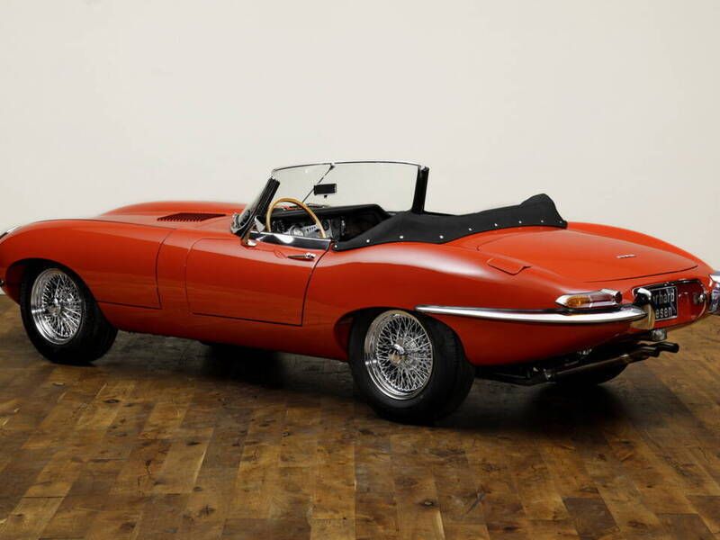 Gebraucht Jaguar E-Type 269 PS (197 kW) 1961 Rot Cabrio