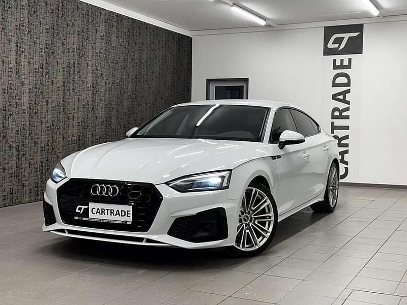 Gebraucht Audi A5 Sportback S-Line 204 PS (150 kW) 2022 Weiß Kleinwagen