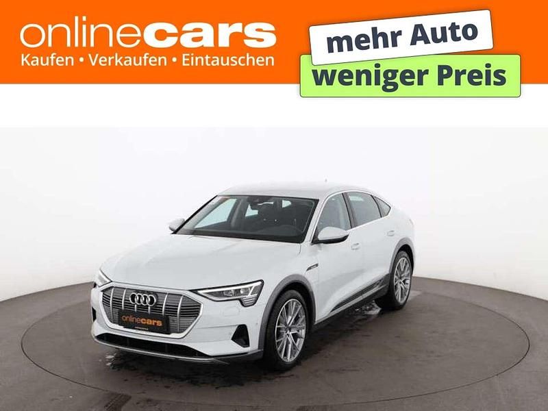 Gebraucht Audi e-tron Advanced Plus 300 kW (408 PS) 2023 Weiß SUV