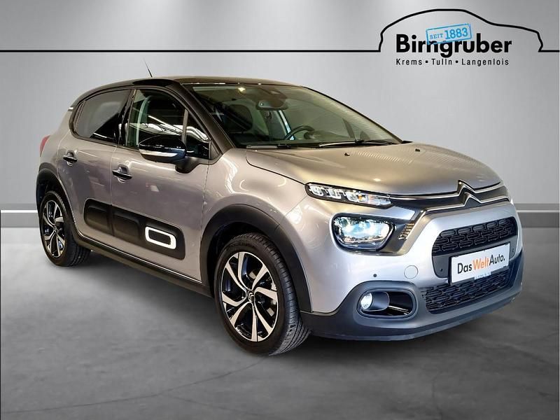 Mittelgrau metallic Gebraucht 2022 Citroën C3 Feel Kleinwagen | € 13.990 (Fairer Preis) - Bild 1/4