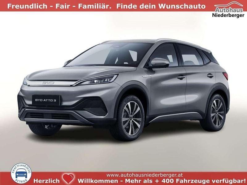Grau Neu 2025 BYD Atto 3 Design SUV | € 33.261 (Guter Preis) - Bild 1/3
