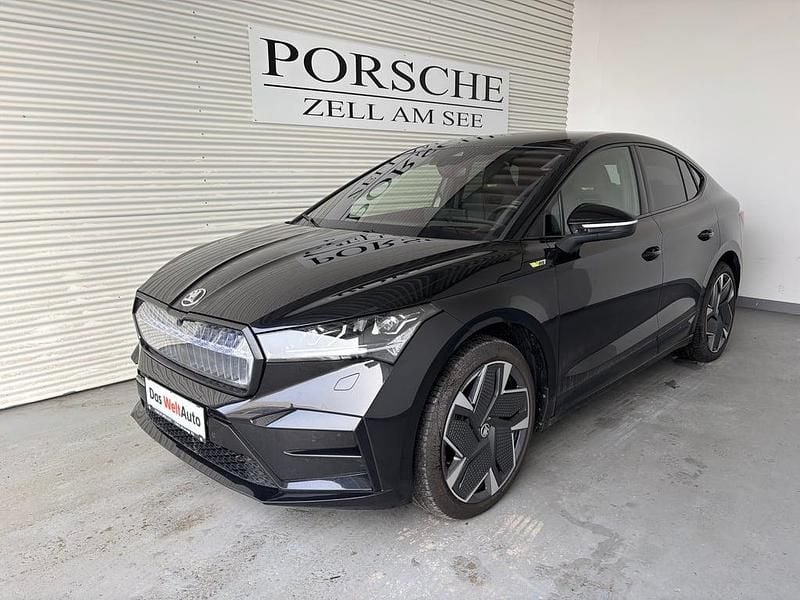 Gebraucht Skoda Enyaq iV RS 219 kW (299 PS) 2023 Schwarz  metallicperleffektno SUV