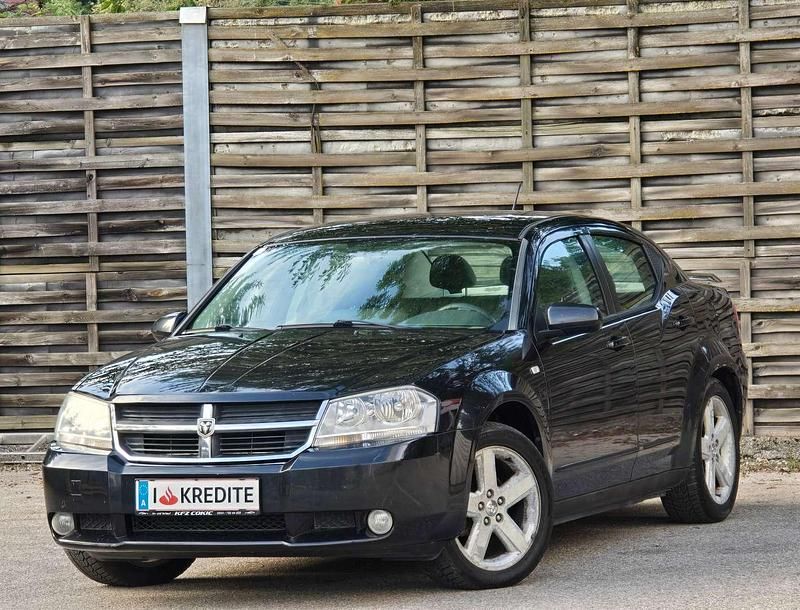 Schwarz Gebraucht 2008 Dodge Avenger SE Limousine | € 1.491 - Bild 1/4