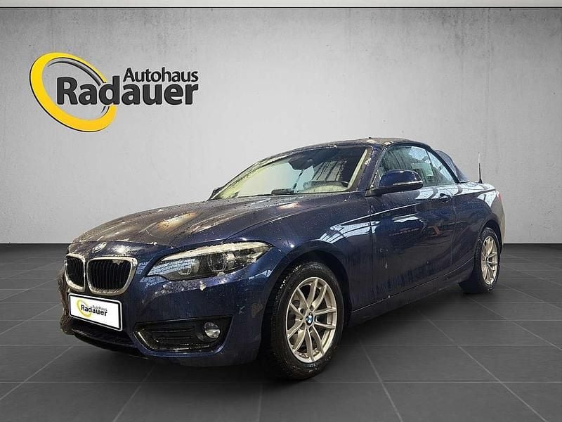 Gebraucht BMW 218 Advantage 150 PS (110 kW) 2018 Blau Cabrio