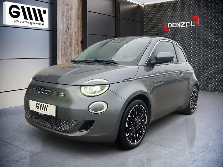 Grau Gebraucht 2021 Fiat 500e La Prima Cabrio | € 19.490 (Fairer Preis) - Bild 1/4