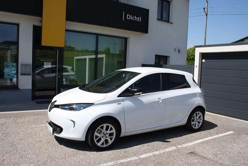 Weiß Gebraucht 2019 Renault Zoe LIMITED Kleinwagen | € 11.590 (Teuer) - Bild 1/4