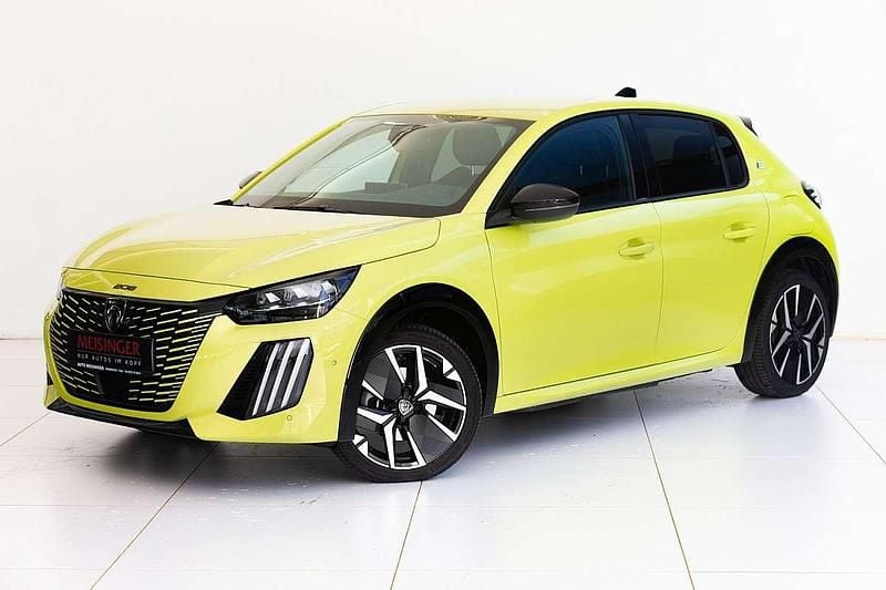 Gelb Gebraucht 2025 Peugeot e-208 GT Kleinwagen | € 24.900 (Superpreis) - Bild 1/4