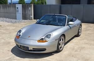 Grau Gebraucht 2000 Porsche 911 Carrera Cabriolet Cabrio | € 37.900 - Bild 1/4