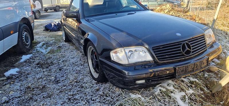Gebraucht Mercedes SL320 231 PS (169 kW) 1998 Schwarz Cabrio