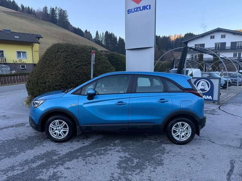 Gebraucht Opel Crossland X Edition 82 PS (60 kW) 2017 Blau SUV