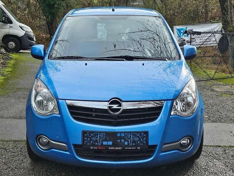 Gebraucht Opel Agila Edition 65 PS (47 kW) 2008 Blau Kleinwagen