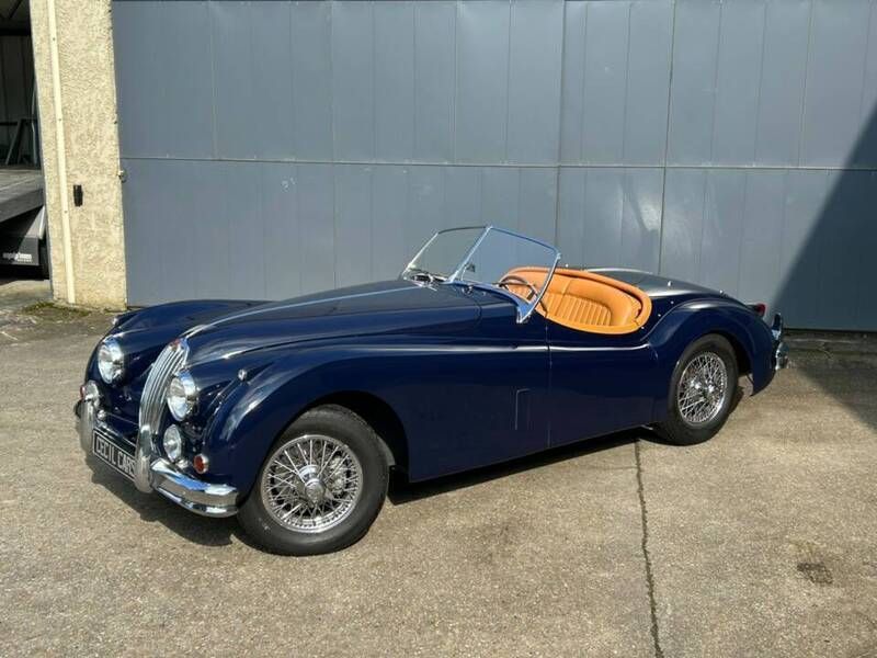 Gebraucht Jaguar XK 193 PS (141 kW) 1956 Blau Cabrio