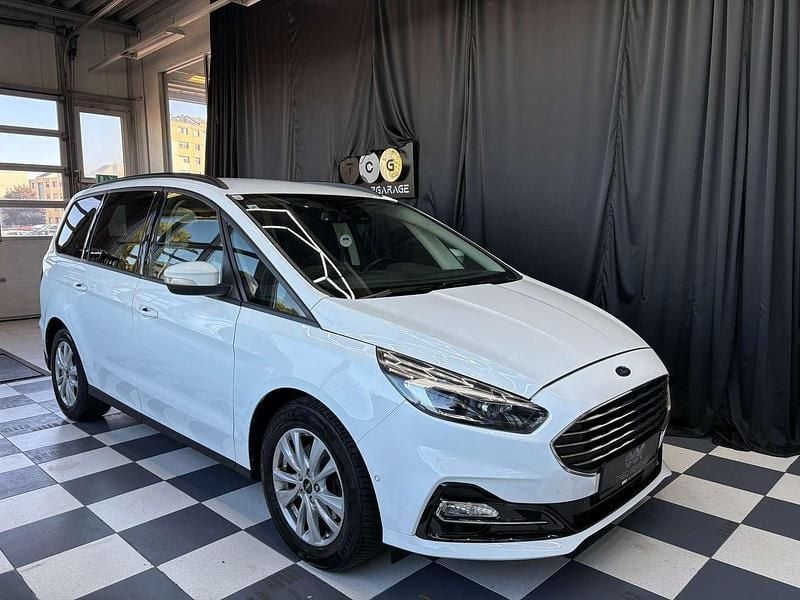 Gebraucht Ford Galaxy Trend 150 PS (110 kW) 2021 Weiß Van / Kleinbus
