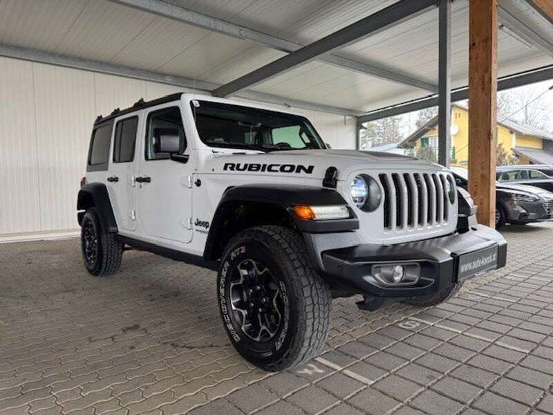 Weiß Gebraucht 2021 Jeep Wrangler Rubicon SUV | € 55.490 (Fairer Preis) - Bild 1/4