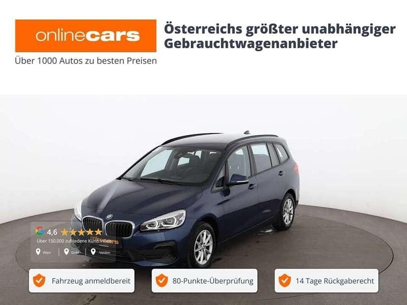 Blau Gebraucht 2021 BMW 216 Gran Tourer Advantage Van / Kleinbus | € 18.690 (Fairer Preis) - Bild 1/4