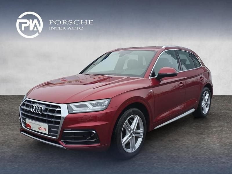 Dunkelrot metallic Gebraucht 2019 Audi Q5 Sport SUV | € 35.490 (Fairer Preis) - Bild 1/4