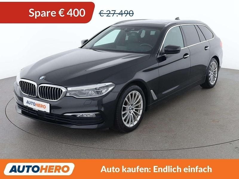 Gebraucht BMW 520 190 PS (139 kW) 2017 Schwarz Kombi