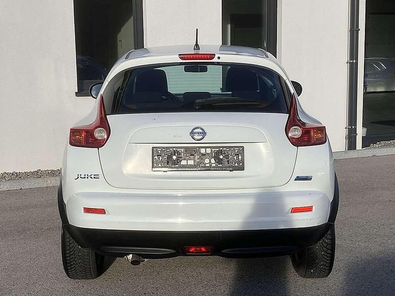 Gebraucht Nissan Juke Acenta 110 PS (80 kW) 2012 Weiß SUV