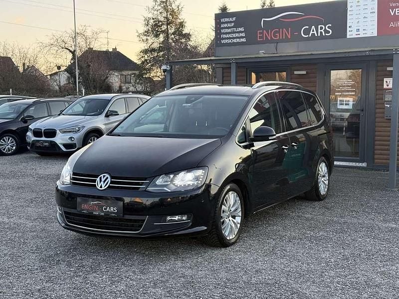 Schwarz Gebraucht 2012 VW Sharan Highline Van / Kleinbus | € 9.999 (Superpreis) - Bild 1/4