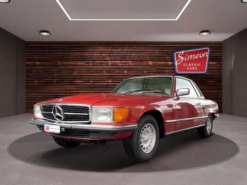 Rot Gebraucht 1979 Mercedes 350 Coupé | € 22.900 - Bild 1/4
