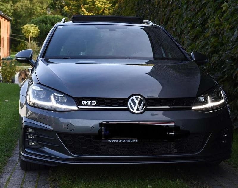 Gebraucht VW Golf VII GTD 184 PS (135 kW) 2017 Grau Kombi