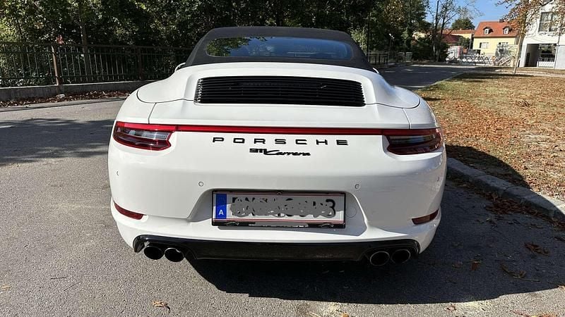 Gebraucht Porsche 911 Carrera Cabriolet 349 PS (256 kW) 2012 Weiß Cabrio